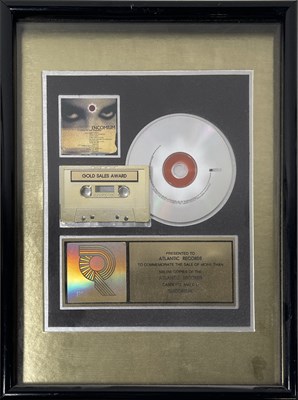 Lot 485 - DURAN DURAN - US RIAA AWARD FOR ENCOMIUM.