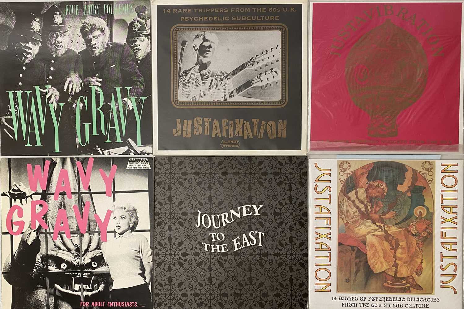 Lot 888 - PSYCH/ GARAGE - LP COMPILATIONS
