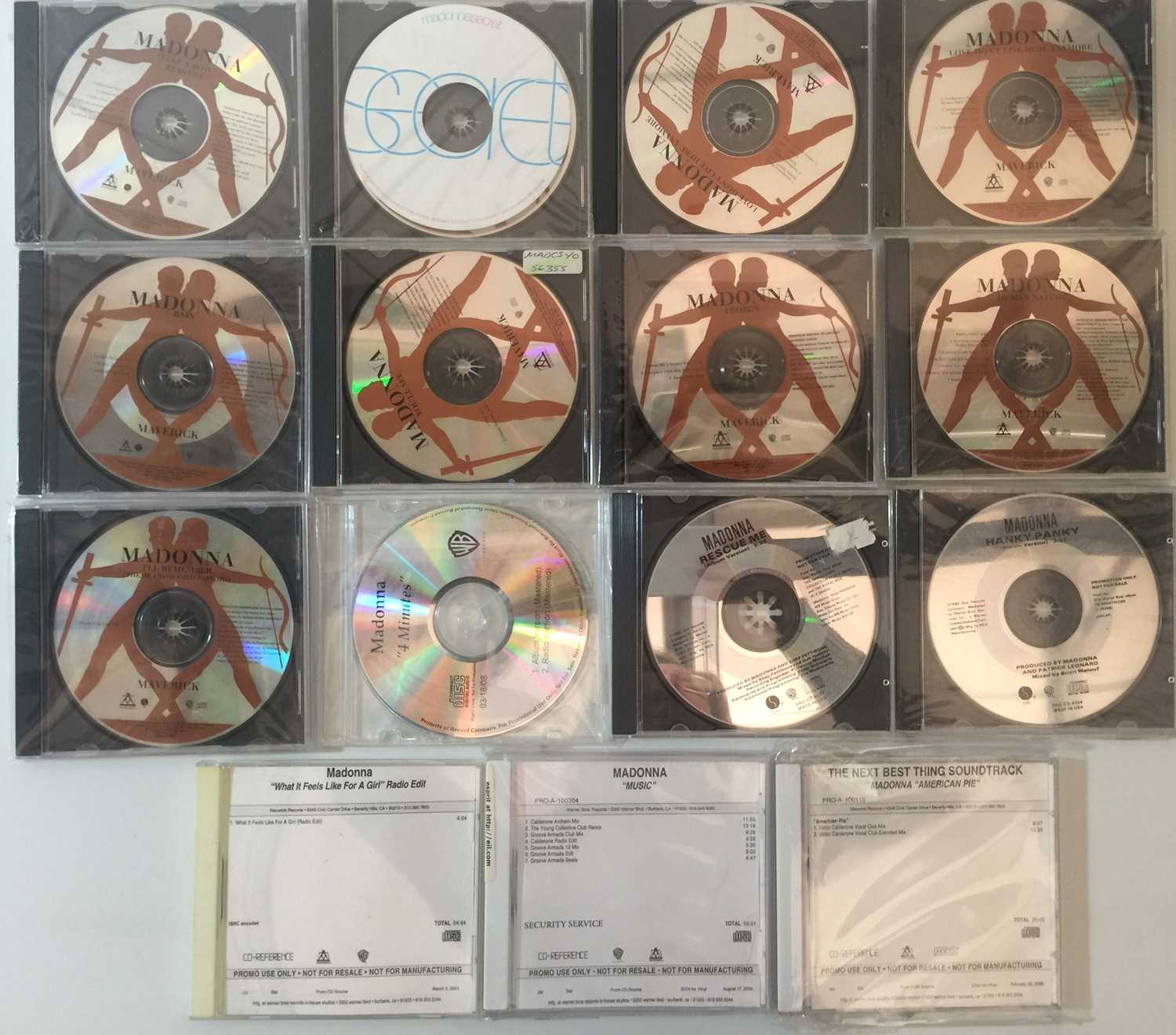 Madonna CD Lot (4 CDs)