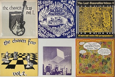 Lot 895 - PSYCH/ GARAGE - LP COMPILATIONS