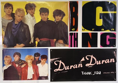 Lot 490 - DURAN DURAN POSTER COLLECTION.