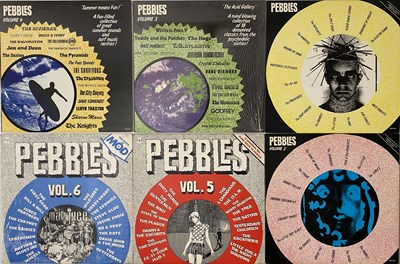 Lot 898 - PEBBLES - PSYCH/ GARAGE COMPILATION LPs (FIRST 28 VOLUMES)