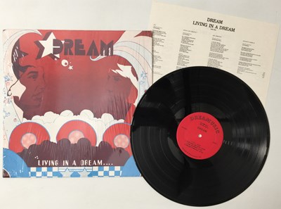 Lot 907 - DREAM - LIVING IN A DREAM LP (US ORIGINAL W/ INSERT - AR 5354)