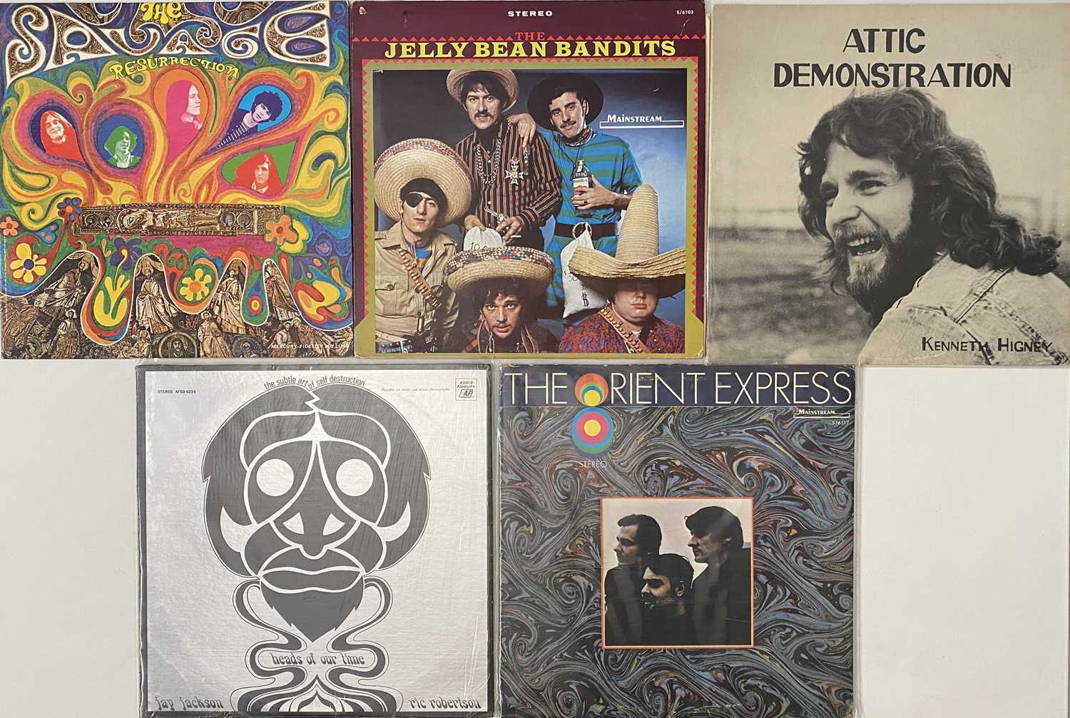 Lot 915 - PSYCH/ GARAGE - LP RARITIES PACK