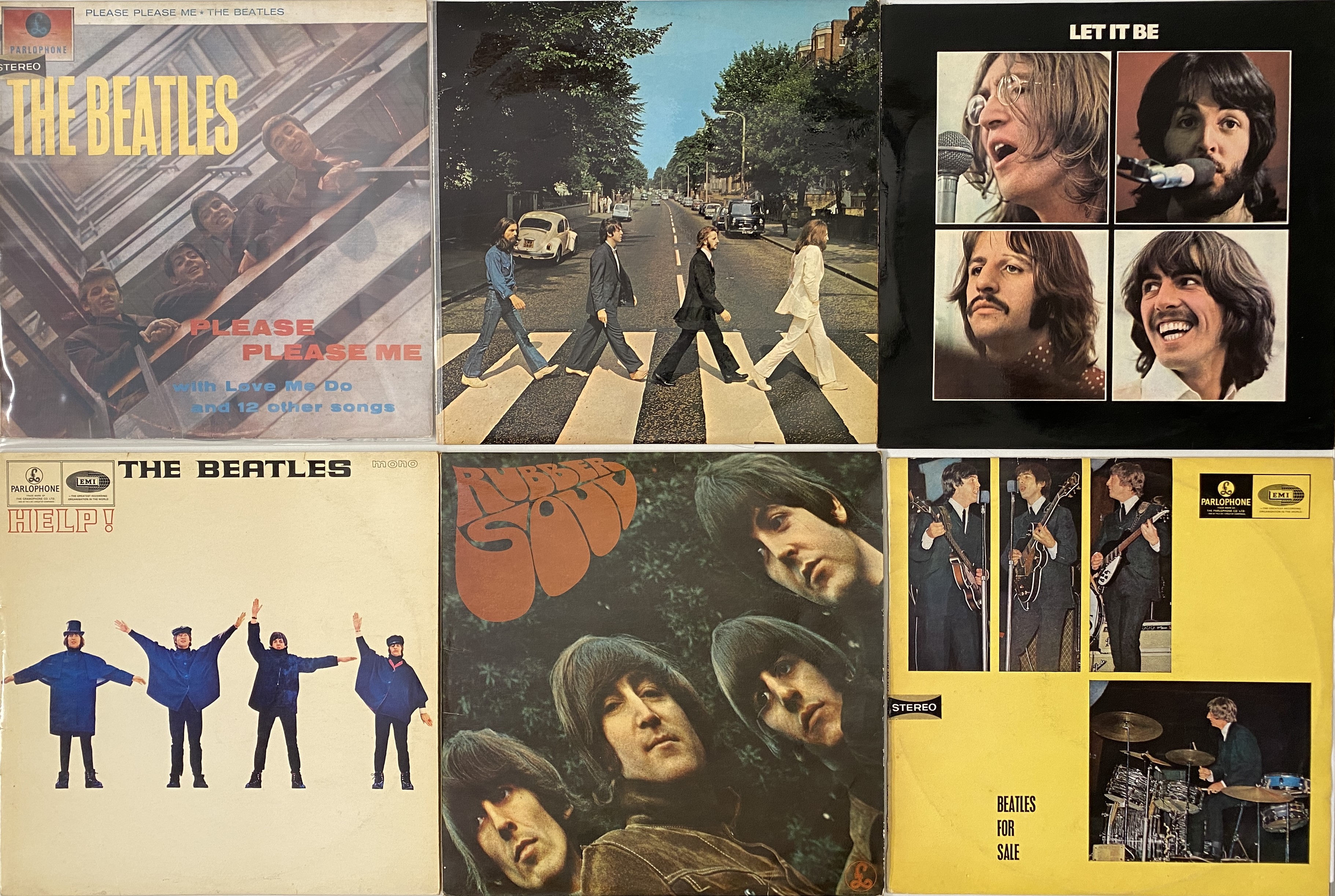 Lot 925 - THE BEATLES - LP PACK