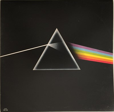 Lot 927 - PINK FLOYD - THE DARK SIDE OF THE MOON LP (UK COMPLETE SOLID TRIANGLE - SHVL 804)