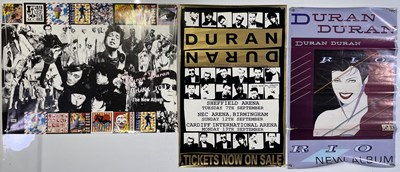 Lot 405 - DURAN DURAN - PROMO POSTER COLLECTION.