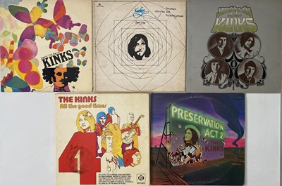 Lot 937 - THE KINKS - LP PACK (INC BOX SET)