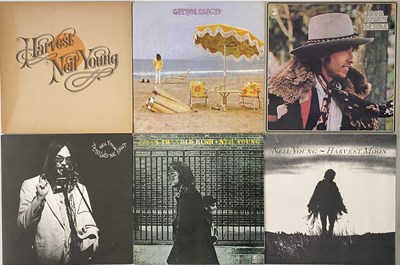 Lot 939 - BOB DYLAN/ NEIL YOUNG - LP PACK