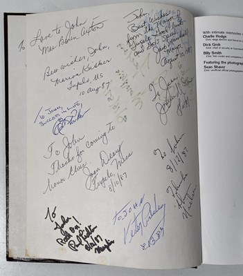 Lot 269 - ELVIS PRESLEY - MUTLI SIGNED SEAN SHAVER BOOK.