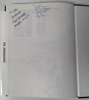 Lot 269 - ELVIS PRESLEY - MUTLI SIGNED SEAN SHAVER BOOK.