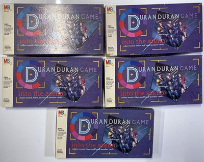 Lot 414 - DURAN DURAN - INTO THE ARENA - MILTON BRADLEY BOARD GAME - FIVE BOXED SETS.