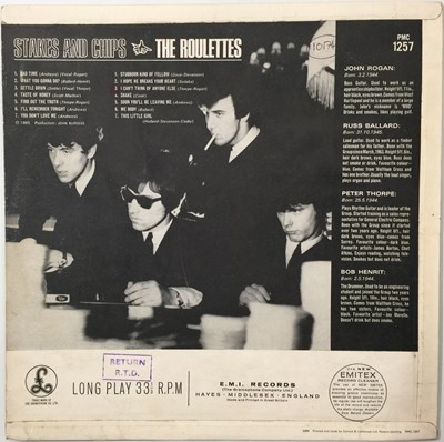 Lot 790 - THE ROULETTES - STAKES AND CHIPS LP (PMC 1257 - ORIGINAL PRESSING)