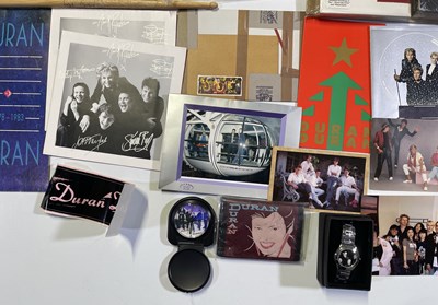 Lot 416 - DURAN DURAN - COLLECTION OF PROMOTIONAL ITEMS.