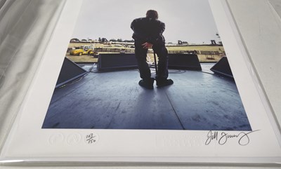 Lot 495 - OASIS - JILL FURMANOVSKY SIGNED BOOK AND SIGNED PRINT.