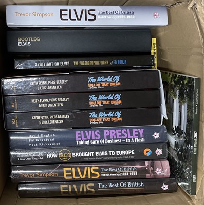 Lot 271 - ELVIS PRESLEY - COLLECTABLE BOOKS ANS BOXSETS - SOME STILL SEALED.