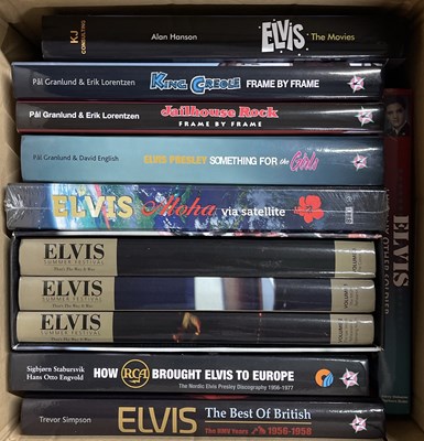 Lot 274 - ELVIS PRESLEY - COLLECTABLE BOOKS.