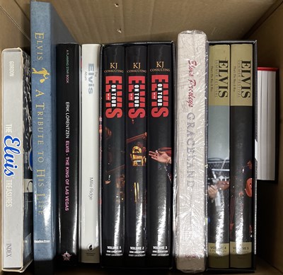 Lot 275 - ELVIS - COLLECTABLE BOOKS - SOME STILL SEALED.