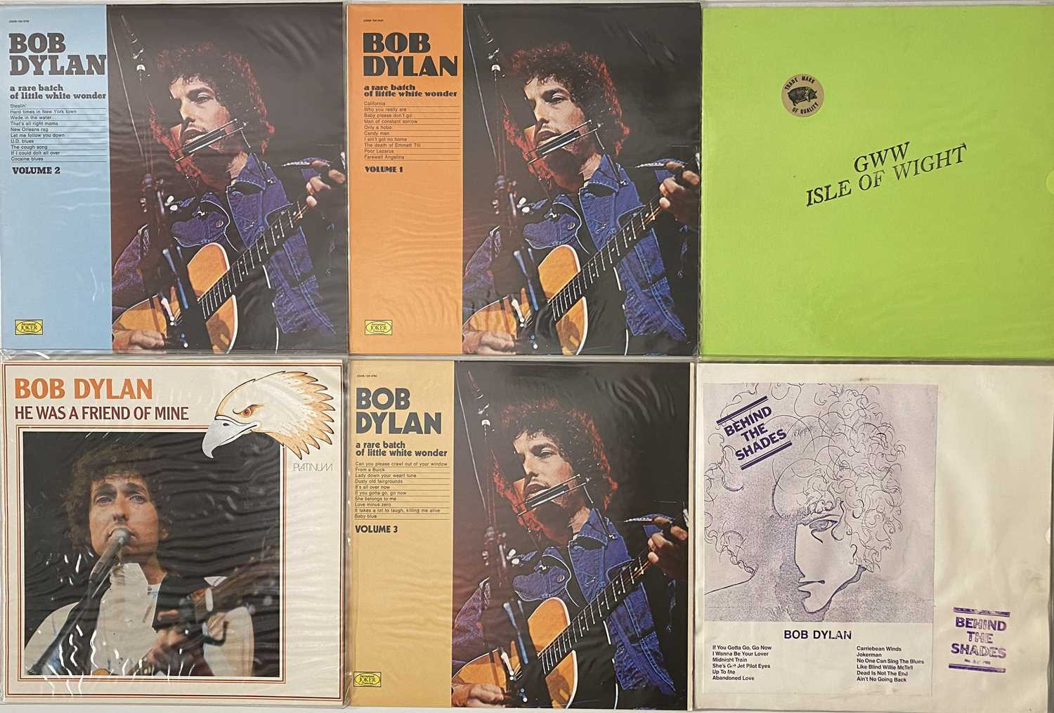 Lot 959 - BOB DYLAN - PRIVATE PRESSINGS / OVERSEAS - LPs