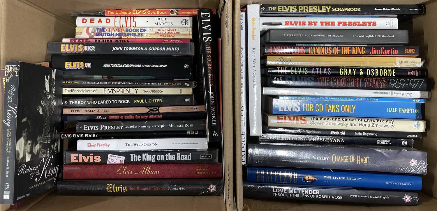 Lot 279 - ELVIS PRESLEY - COLLECTABLE BOOKS.