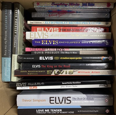 Lot 280 - ELVIS PRESLEY - COLLECTABLE BOOKS INC SOME BY JOSEPH TUNZI.