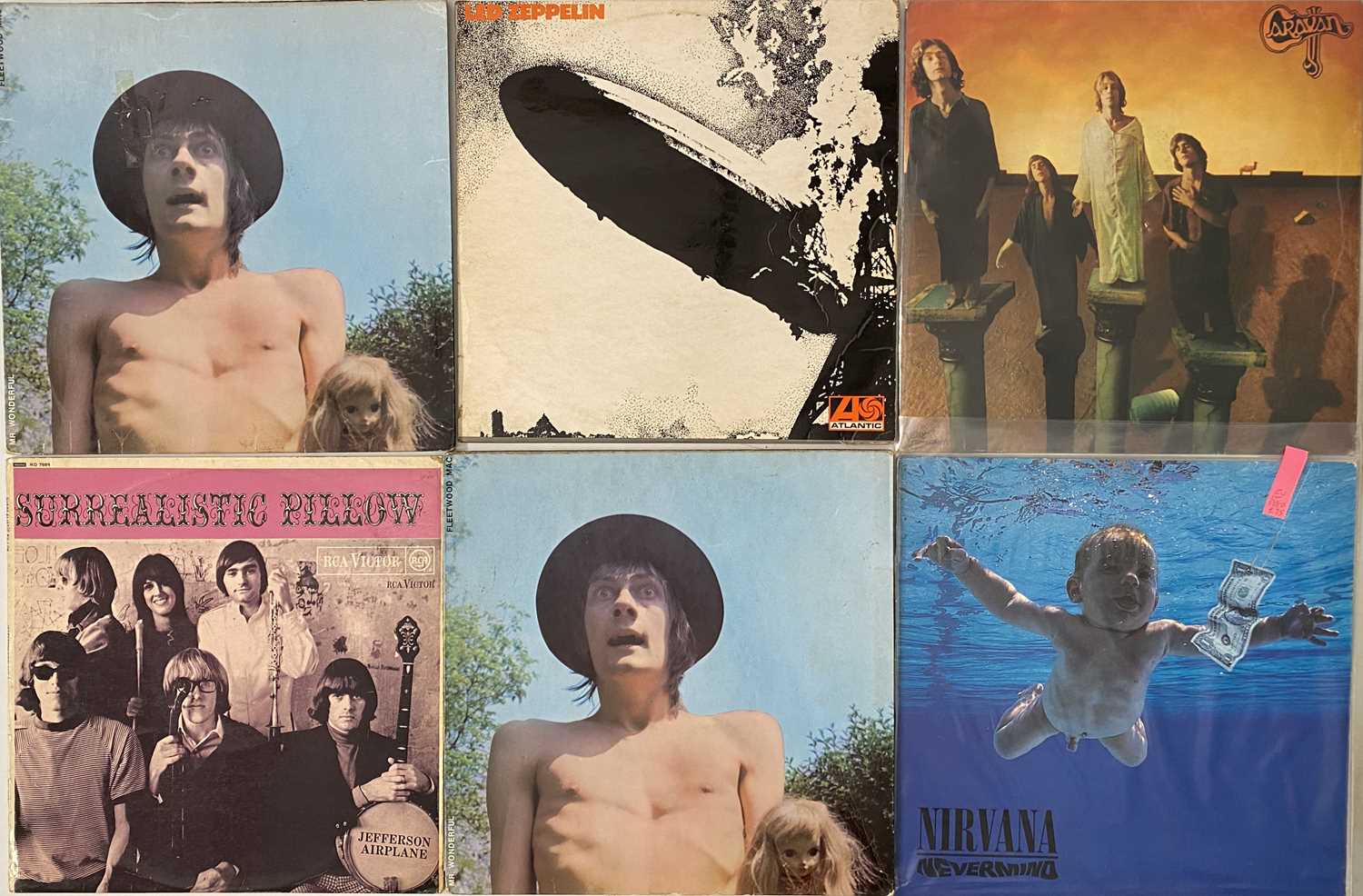 Lot 978 - CLASSIC/BLUES/PSYCH ROCK - LP COLLECTION