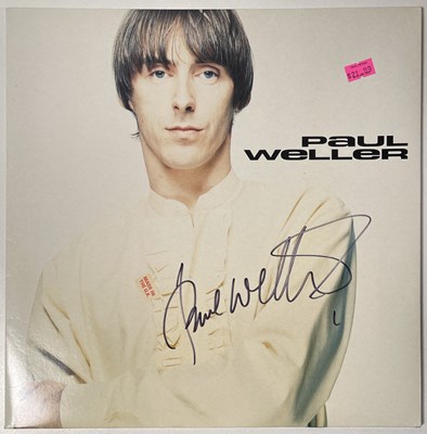 Lot 427 - THE JAM INTEREST - PAUL WELLER SIGNED LP.