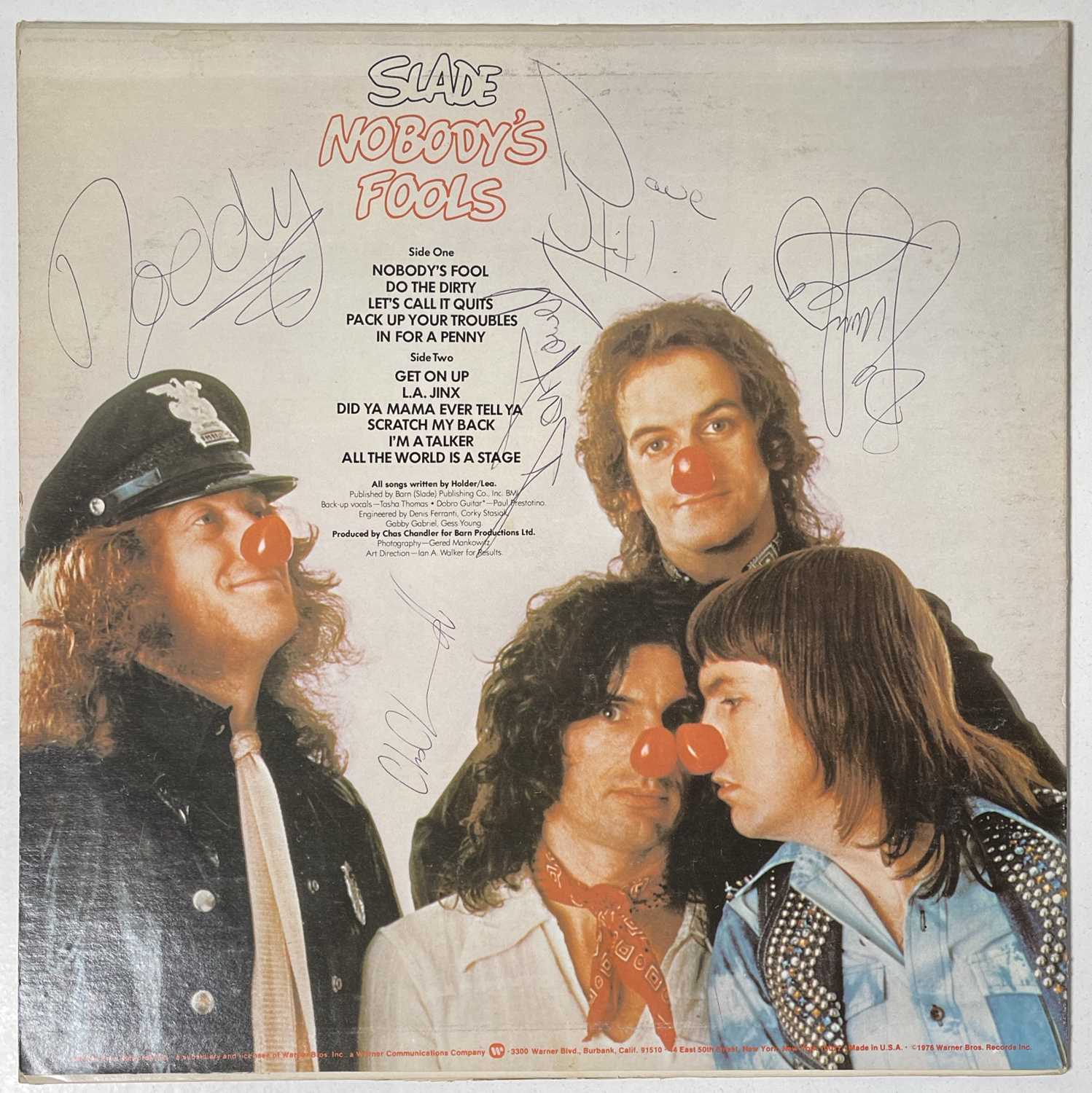 Lot 243 - SLADE - FULLY SIGNED LP.