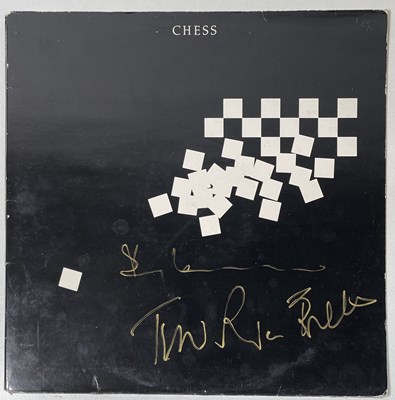 Lot 244 - ABBA - CHESS LP SIGNED BY BENNY / BJORN / TIM RICE.