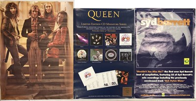 Lot 81 - CLASSIC ROCK AND POP POSTERS - QUEEN / YES