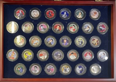 Lot 281 - ELVIS PRESLEY - QUARTER/HALF DOLLARS / COMMEMORATIVE COINS.