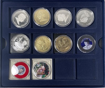 Lot 282 - ELVIS PRESLEY - COLLECTABLE SILVER COINS/DOLLARS.