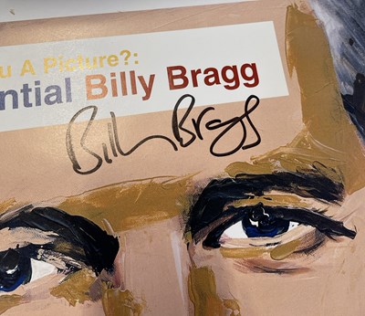 Lot 185 - BILLY BRAGG - POSTER COLLECTION INC ONE SIGNED.