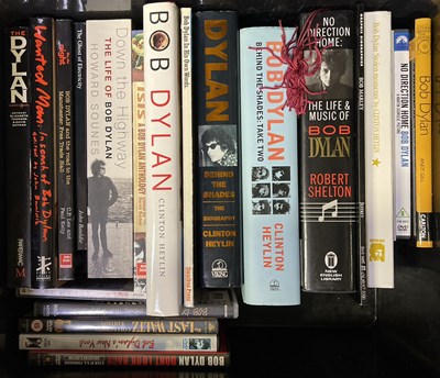 Lot 68 - BOB DYLAN BOOKS AND DVDS.