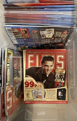 Lot 291 - ELVIS PRESLEY - BOOKS AND MAGAZINES INC LARGE NUMBER OF DEAGOSTINI PUBLISHED MAGS.