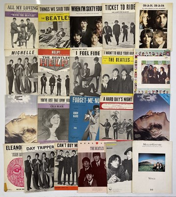 Lot 325 - THE BEATLES / SOLO - SHEET MUSIC COLLECTION.