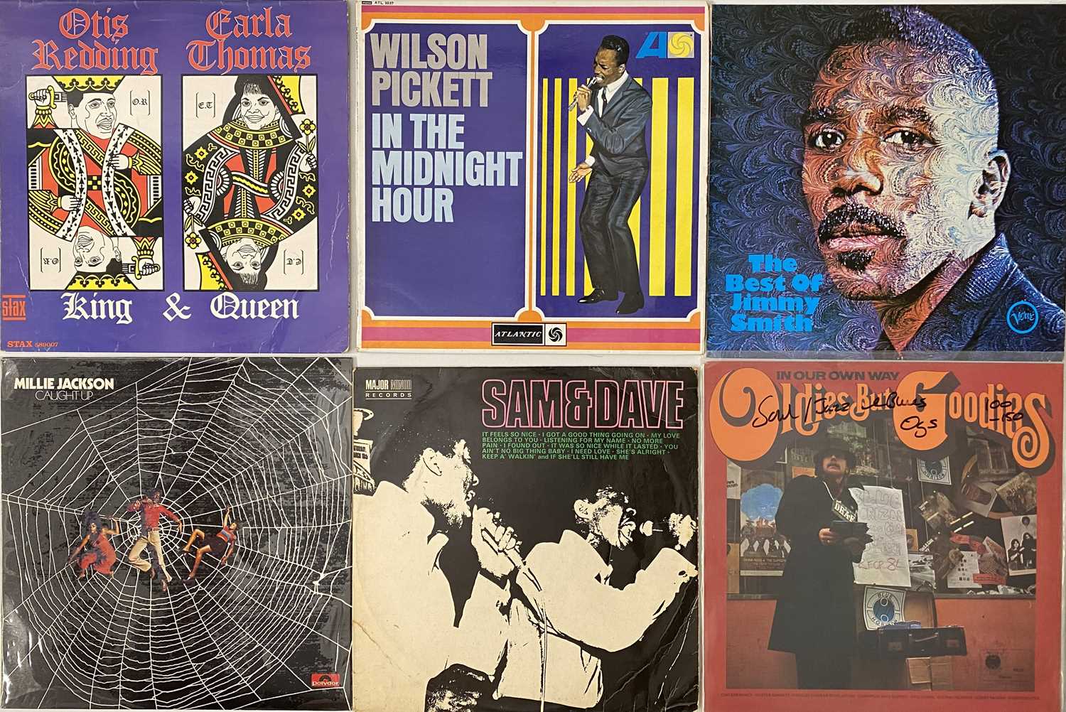 Lot 1055 SOUL/ JAZZ/ BLUES LP COLLECTION