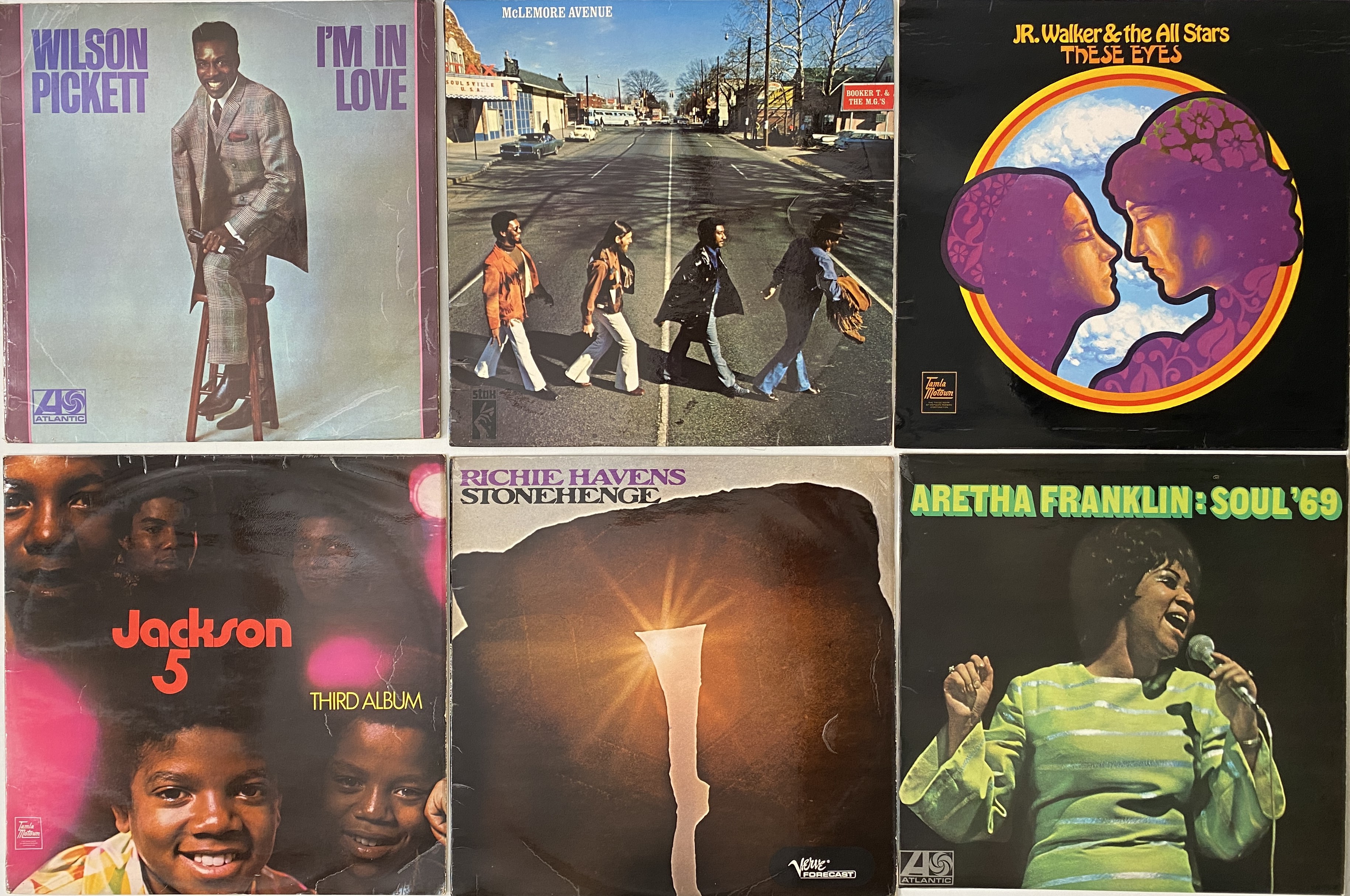 Lot 1055 SOUL/ JAZZ/ BLUES LP COLLECTION