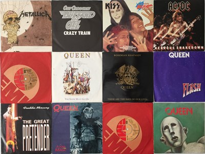 Lot 1015 - ROCK / HEAVY ROCK / POP - 7" COLLECTION