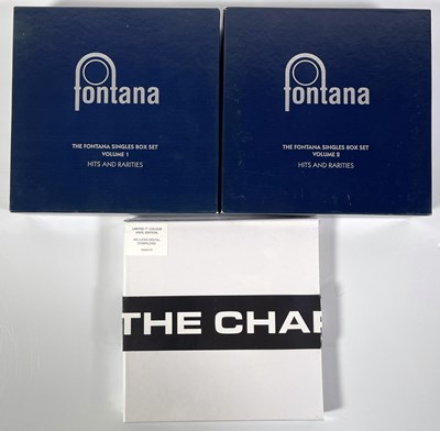 Lot 1060 - FONTANA SINGLES BOXES/ THE CHARLATANS - 7" BOX SETS