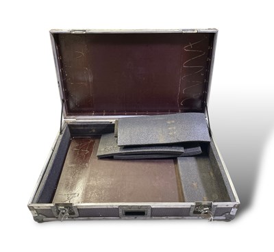 Lot 327 - ERIC CLAPTON - DUCK BROS STENCILLED FLIGHT CASE.