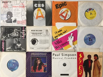 Lot 1072 - WAVE/ POP/ SOUL - 7" COLLECTION (INC PROMOS/ PRESS RELEASES)