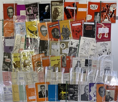 Lot 79 - 1950S/60S JAZZ PROGRAMME COLLECTION.