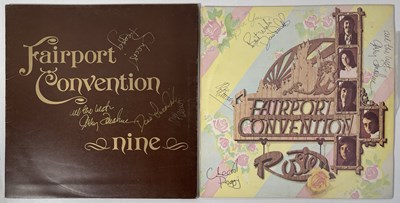 Lot 372 - FAIRPORT CONVENTION - FULLY SIGNED LPS.