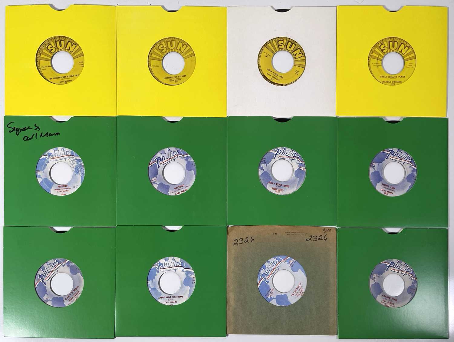 Lot 1087 - SAM PHILLIPS/ SUN RECORDS - 7" COLLECTION