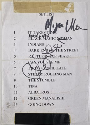 Lot 247 - POP / ROCK AND PUNK AUTOGRAPHS INC GRAHAM PARKER.