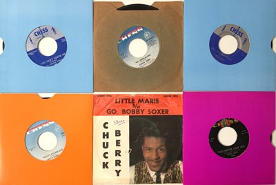 Lot 1090 - CRICKETS/ BILL HALEY/ CHUCK BERRY - 7" COLLECTION