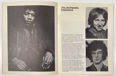 Lot 382 - JIMI HENDRIX - 1967 CONCERT PROGRAMME.