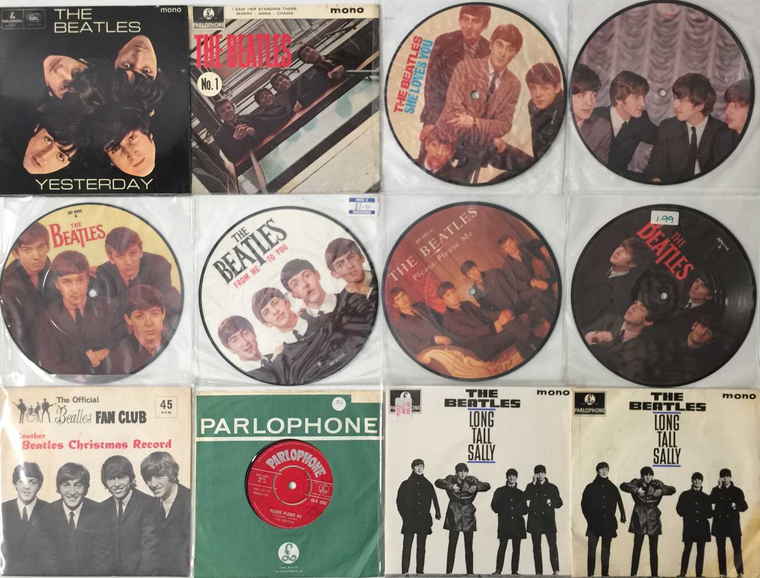 The Beatles Long Tall Sally - 1st - Red Japanese 7 vinyl