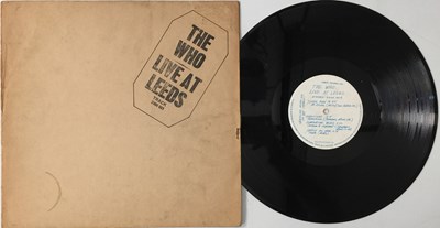 Lot 1117 - THE WHO - LIVE AT LEEDS LP (COMPLETE 1ST UK PRESSING - TRACK 2406 001)